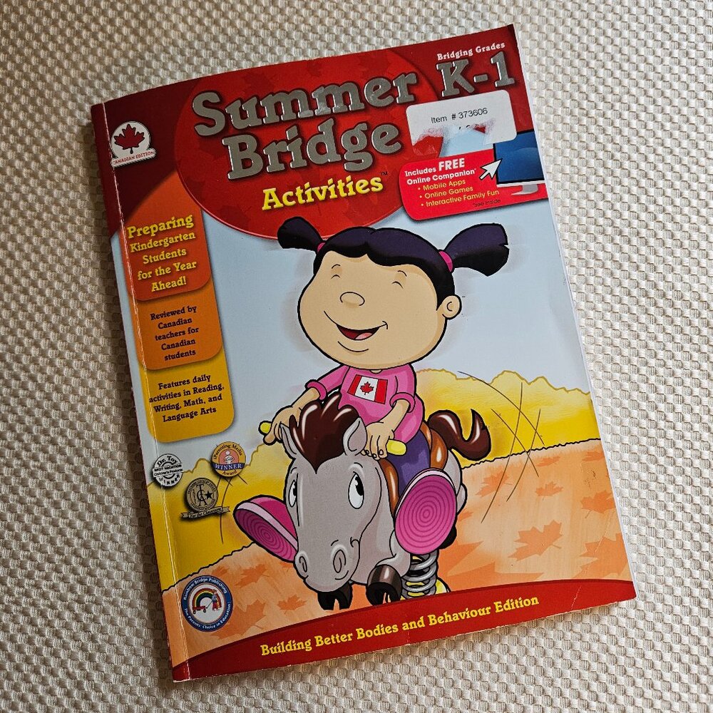 4/$20 Summer‎ K-1 Bridge Activities - Learning Numbers and Letters